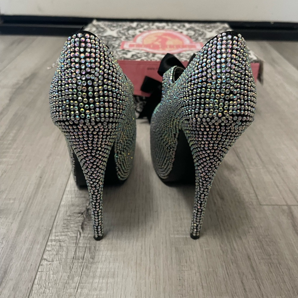 Bordello Rhinestone Heels - Picture 6 of 9
